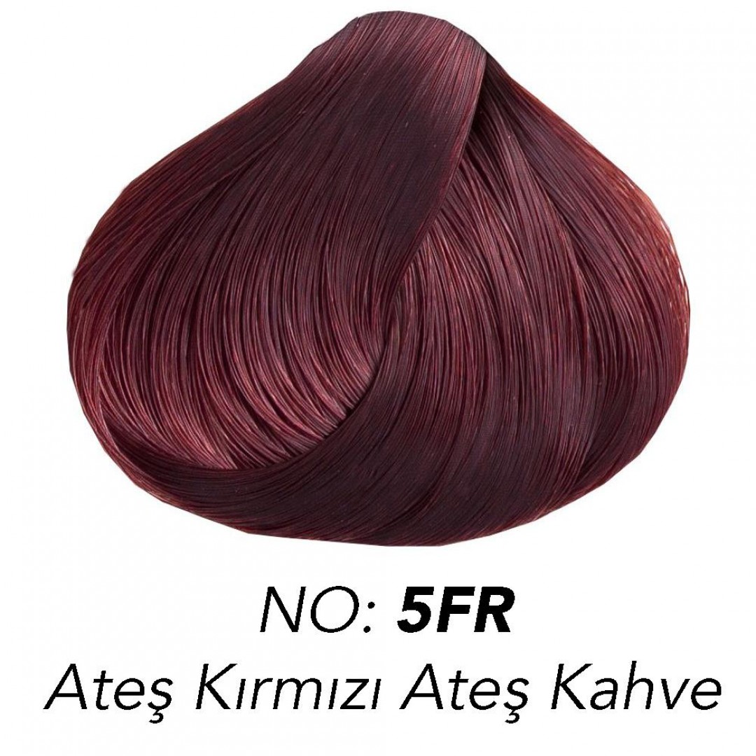Organic Colour Systems Organik Bitkisel Saç Boyası 150 ml - 5FR Ateş Kırmızı Ateş Kahve
