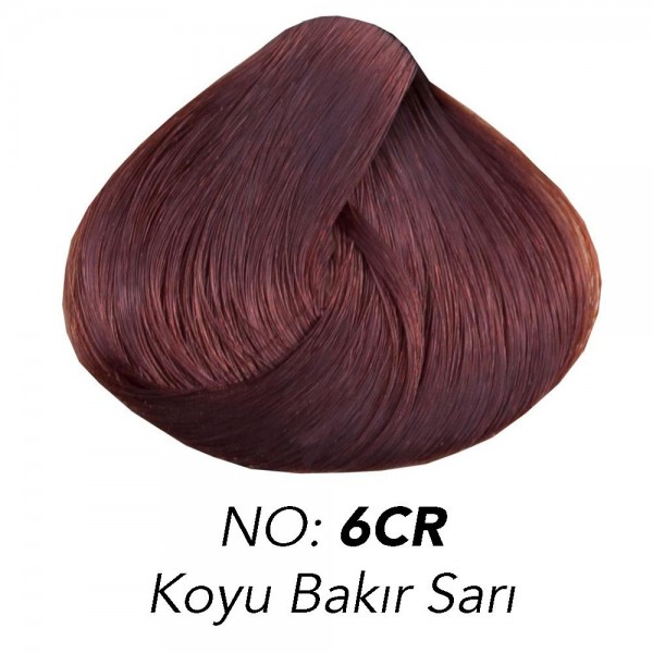 Organic Colour Systems Organik Bitkisel Saç Boyası 150 ml - 6CR Koyu Bakır Sarı