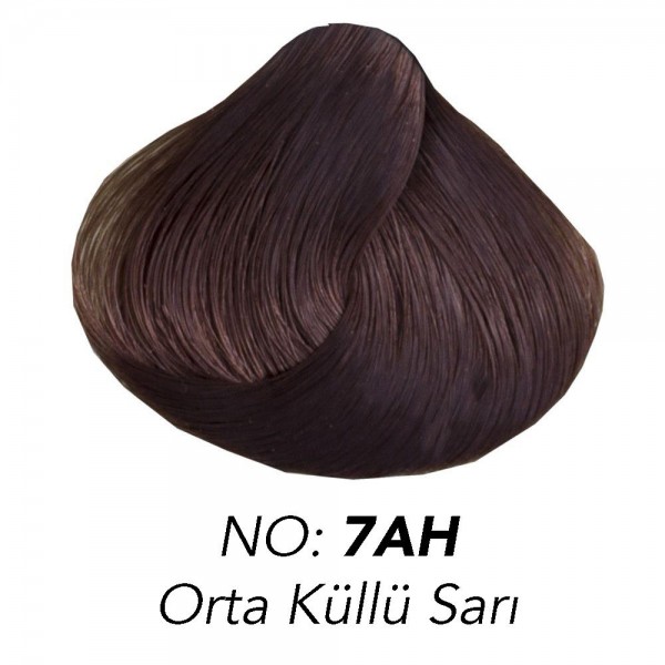 Organic Colour Systems Organik Bitkisel Saç Boyası 150 ml - 7AH Orta Küllü Sarı