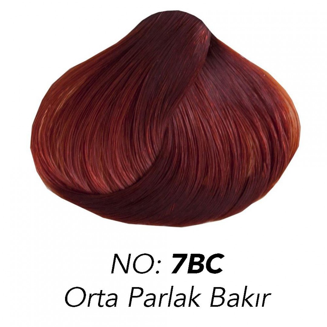 Organic Colour Systems Organik Bitkisel Saç Boyası 150 ml - 7BC Orta Parlak Bakır