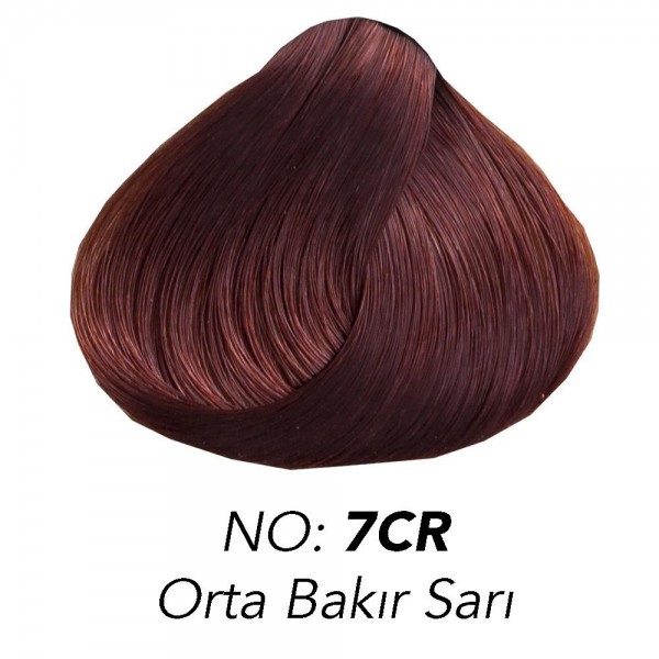 Organic Colour Systems Organik Bitkisel Saç Boyası 150 ml - 7CR Orta Bakır Sarı