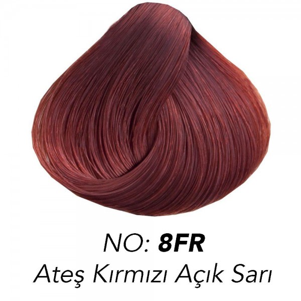 Organic Colour Systems Organik Bitkisel Saç Boyası 150 ml - 8FR Ateş Kırmızı Açık Sarı