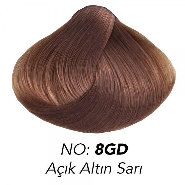 Organic Colour Systems Organik Bitkisel Saç Boyası 150 ml - 8GD Açık Altın Sarı