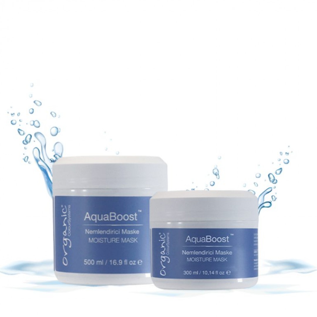 Organic Colour Systems Aqua Boost Nemlendirici Saç Maskesi 500 ml– Profesyonel Organik Onarım