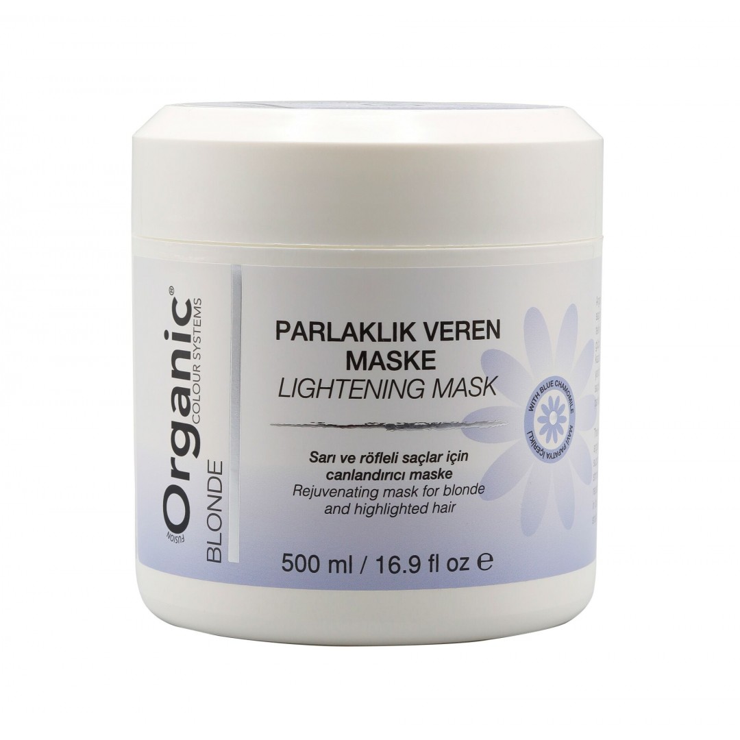 Organic Colour Systems Blonde Lightening Mask 500 ml  - Parlaklık Veren Maske