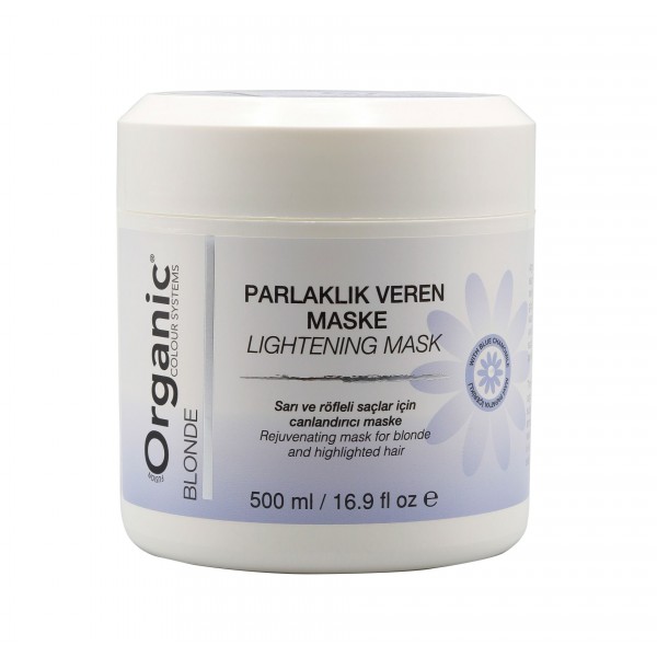 Organic Colour Systems Blonde Lightening Mask 500 ml  - Parlaklık Veren Maske