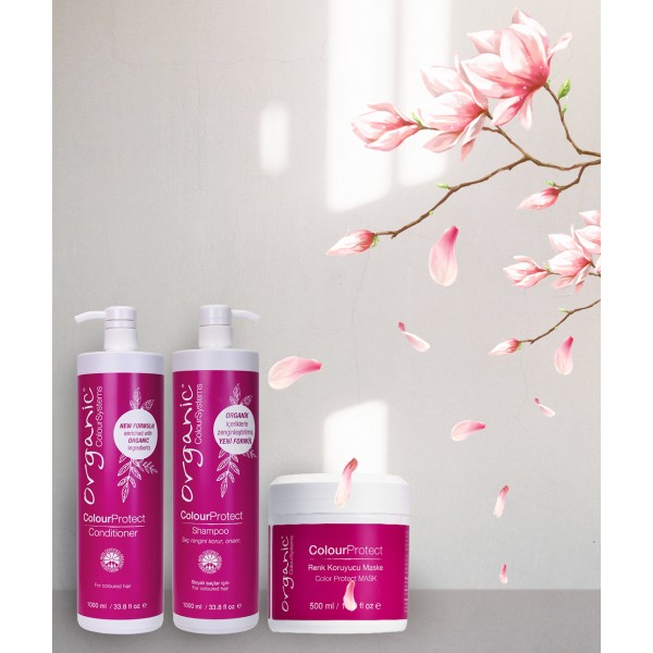 Organic Colour Systems Colour Protect Renk Koruyucu Saç Kremi 1000 ml – Profesyonel Organik Bakım