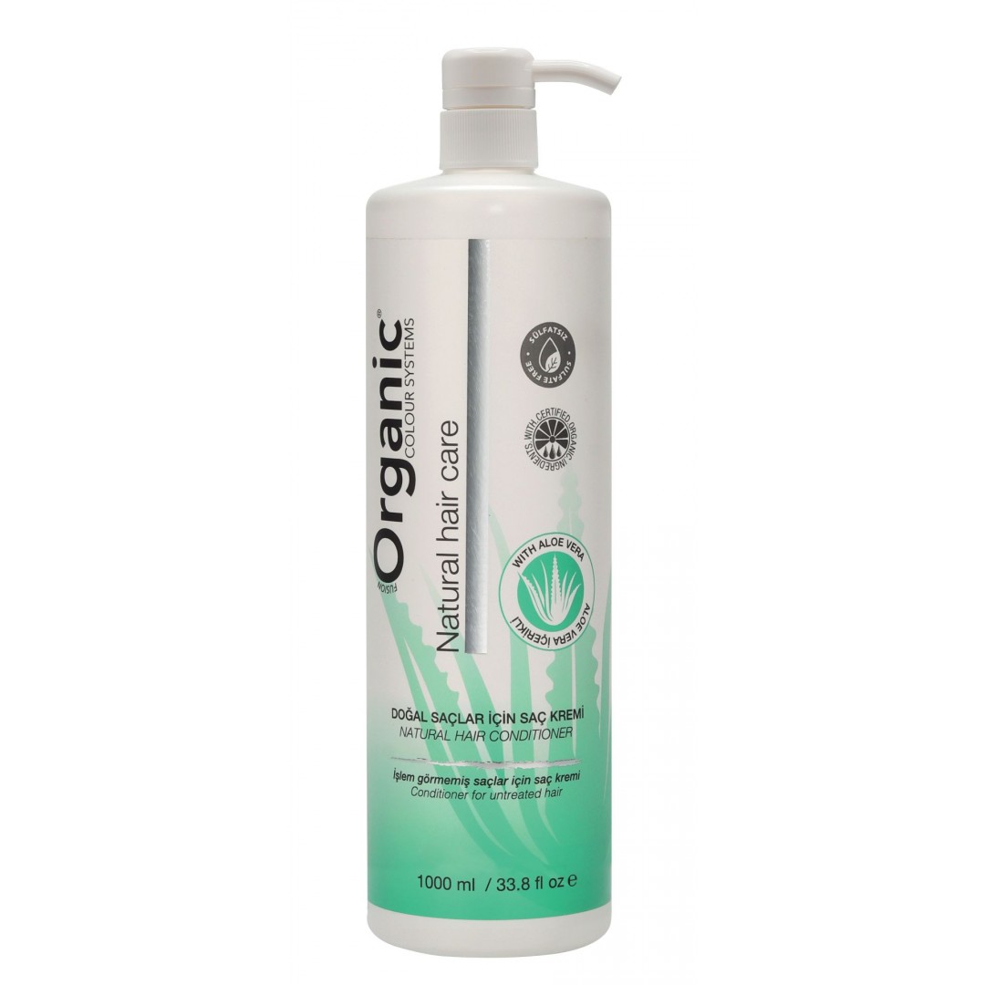 Organic Colour Systems Natural Hair Conditioner 1000 ml - İşlem Görmemiş Saçlar İçin Saç Kremi