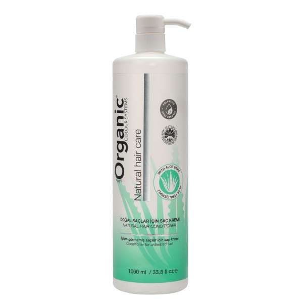 Organic Colour Systems Natural Hair Conditioner 1000 ml - İşlem Görmemiş Saçlar İçin Saç Kremi