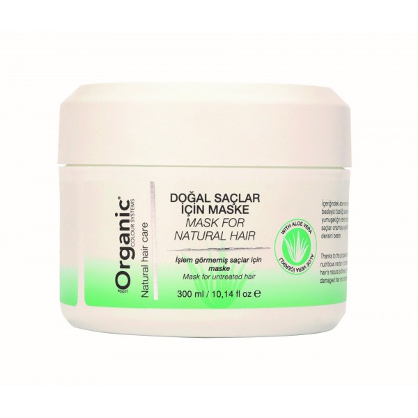 Organic Colour Systems Natural Hair Mask - İşlem Görmemiş Saçlar İçin Bakım Maskesi 300 ml