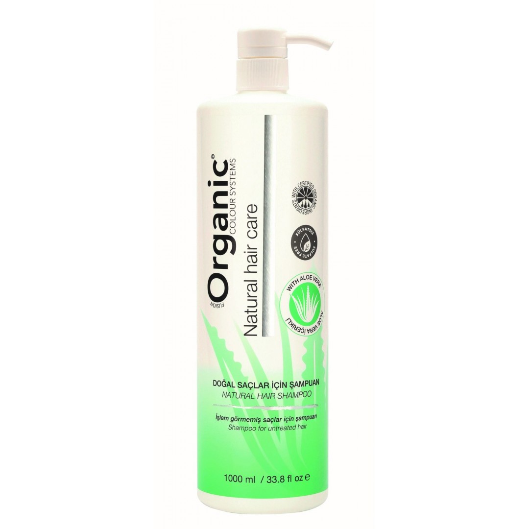 Organic Colour Systems Natural Hair Shampoo 1000 ml - İşlem Görmemiş Doğal Saçlar İçin Şampuan