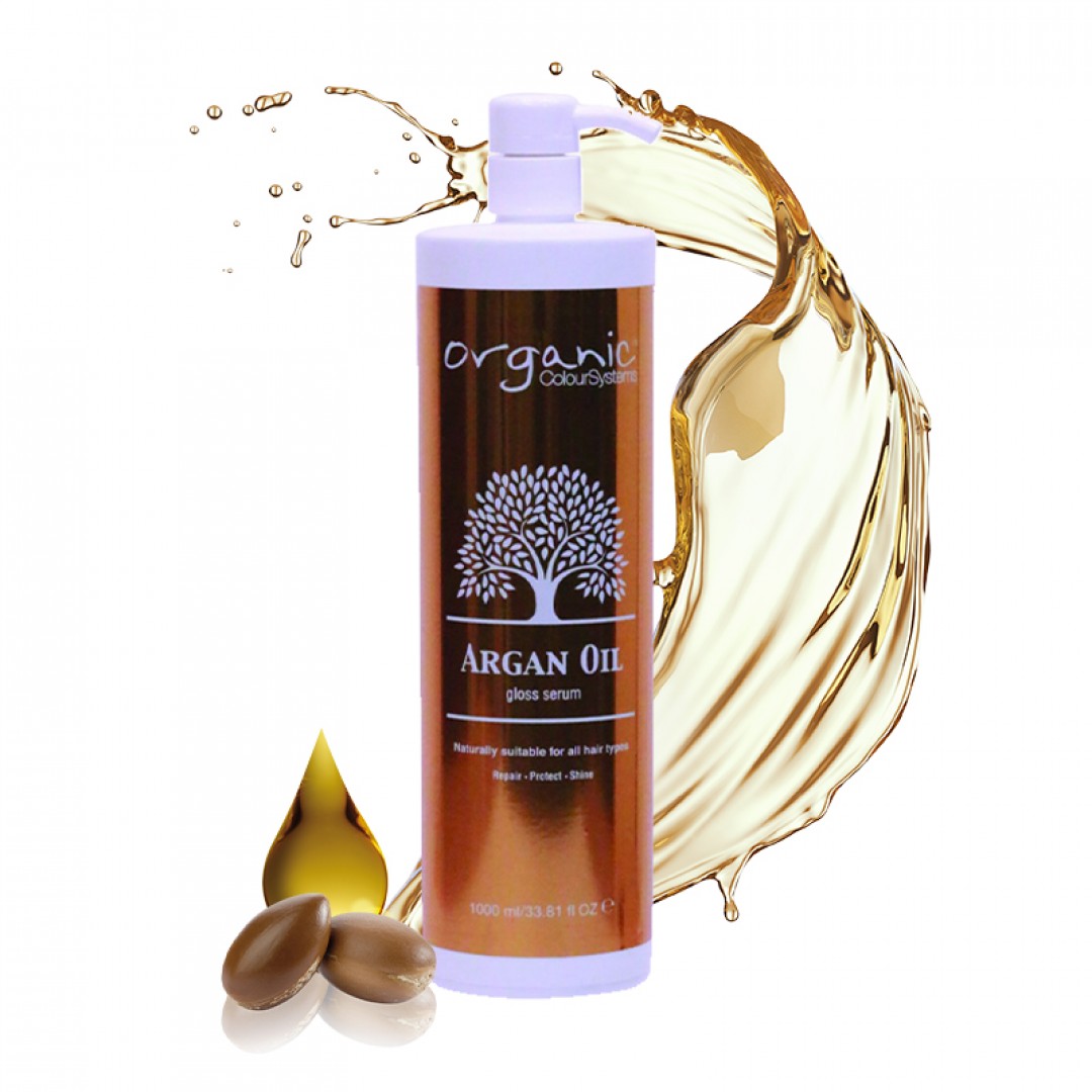 Organic Colour Systems Organic Argan Oil 1000 ml - Argan Yağlı Saç Bakım Serumu