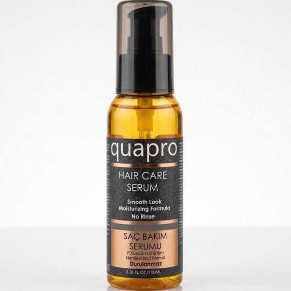 Quapro Argan Saç Serumu 100 ML - Elektriklenme Karşıtı ve Kırık Onarıcı