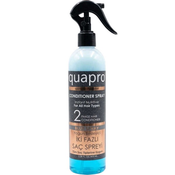 Quapro Fön Suyu Collagen 400 ML - Kolajen Destekli Şekillendirici ve Bakım Spreyi