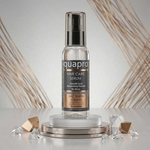 Quapro Keratin Saç Serumu 100 ML - Onarıcı ve Pürüzsüzleştirici Bakım