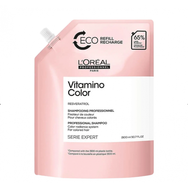 L'Oréal Professionnel Vitamino Color Şampuan Refill 1500 ml - Dev Yedek Paket