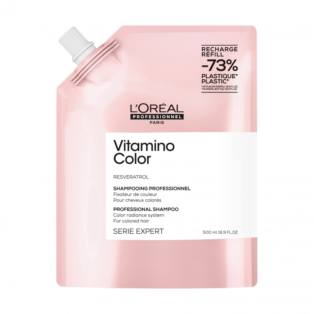 L'Oréal Professionnel Vitamino Color Şampuan Refill 500 ml - Yedek Paket Renk Koruyucu L'Oréal Professionnel Vitamino Color Şampuan Refill 500 ml - Yedek Paket Renk Koruyucu