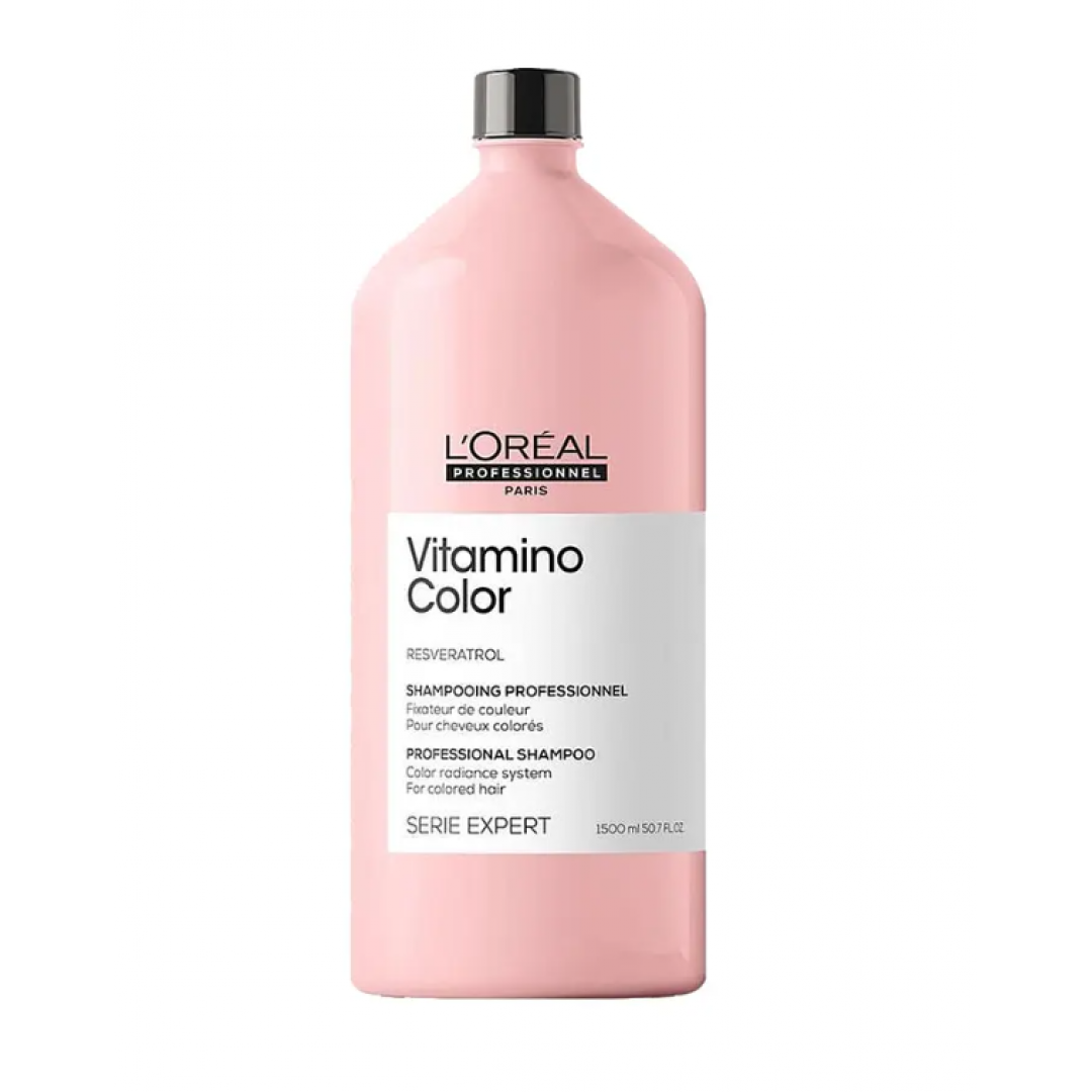 L'Oréal Professionnel Vitamino Color Şampuan 1500 ml - Boyalı Saçlar İçin Renk Koruyucu Bakım L'Oréal Professionnel Vitamino Color Şampuan 1500 ml - Boyalı Saçlar İçin Renk Koruyucu Bakım