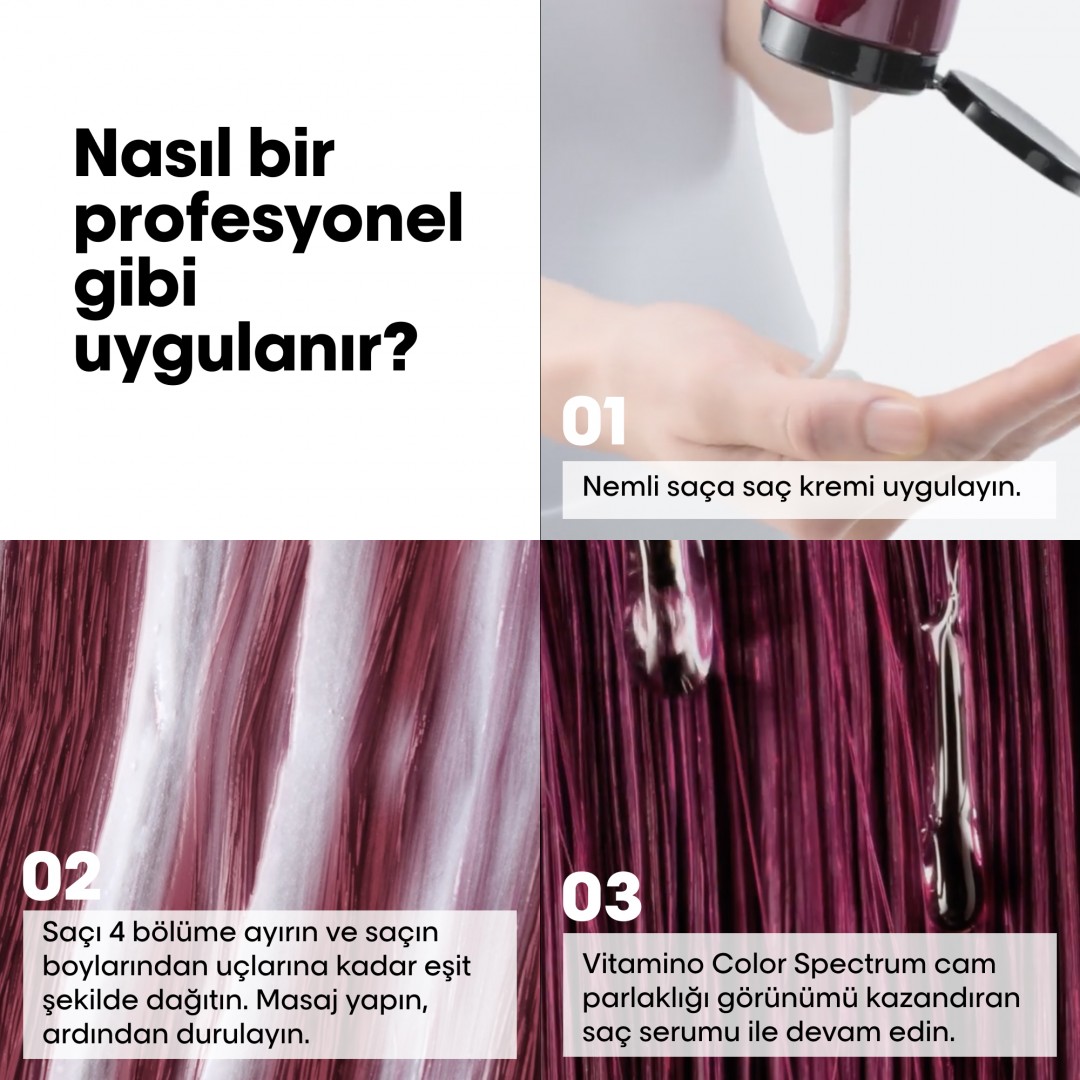 L'Oréal Professionnel Vitamino Color Spectrum Parlaklık Kazandıran Saç Kremi 200 ml L'Oréal Professionnel Vitamino Color Spectrum Parlaklık Kazandıran Saç Kremi 200 ml