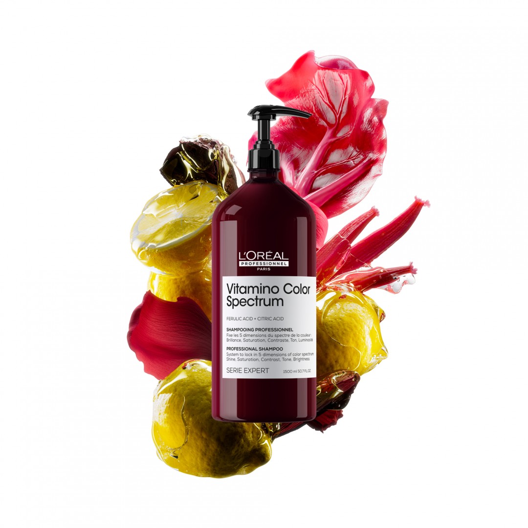 L'Oréal Professionnel Vitamino Color Spectrum Boyalı Saçlar İçin Solma Karşıtı Şampuan 1500 ml L'Oréal Professionnel Vitamino Color Spectrum Boyalı Saçlar İçin Solma Karşıtı Şampuan 1500 ml