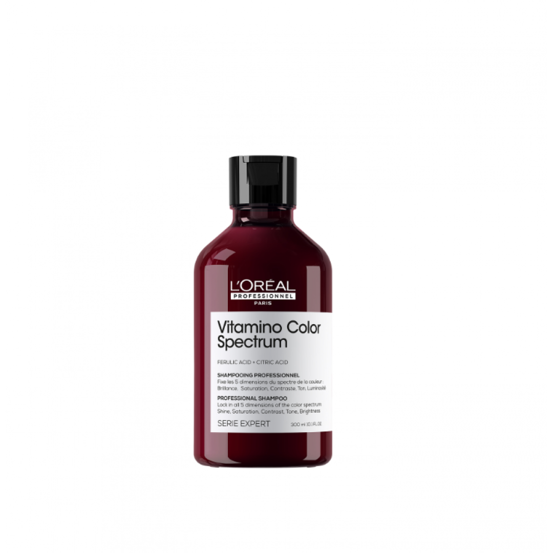 L'Oréal Professionnel Vitamino Color Spectrum Boyalı Saçlar İçin Solma Karşıtı Şampuan 300 ml L'Oréal Professionnel Vitamino Color Spectrum Boyalı Saçlar İçin Solma Karşıtı Şampuan 300 ml