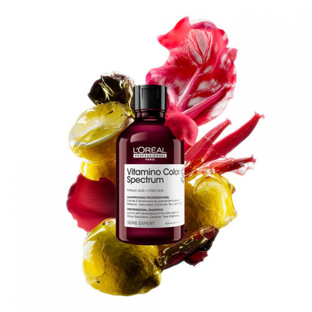 L'Oréal Professionnel Vitamino Color Spectrum Boyalı Saçlar İçin Solma Karşıtı Şampuan 300 ml L'Oréal Professionnel Vitamino Color Spectrum Boyalı Saçlar İçin Solma Karşıtı Şampuan 300 ml