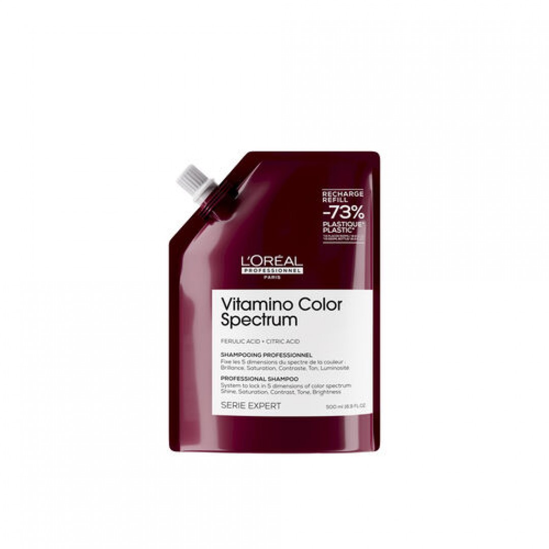 L'Oréal Professionnel Vitamino Color Spectrum Solma Karşıtı Şampuan 500 ml (Refill - Yedek Paket) L'Oréal Professionnel Vitamino Color Spectrum Solma Karşıtı Şampuan 500 ml (Refill - Yedek Paket)