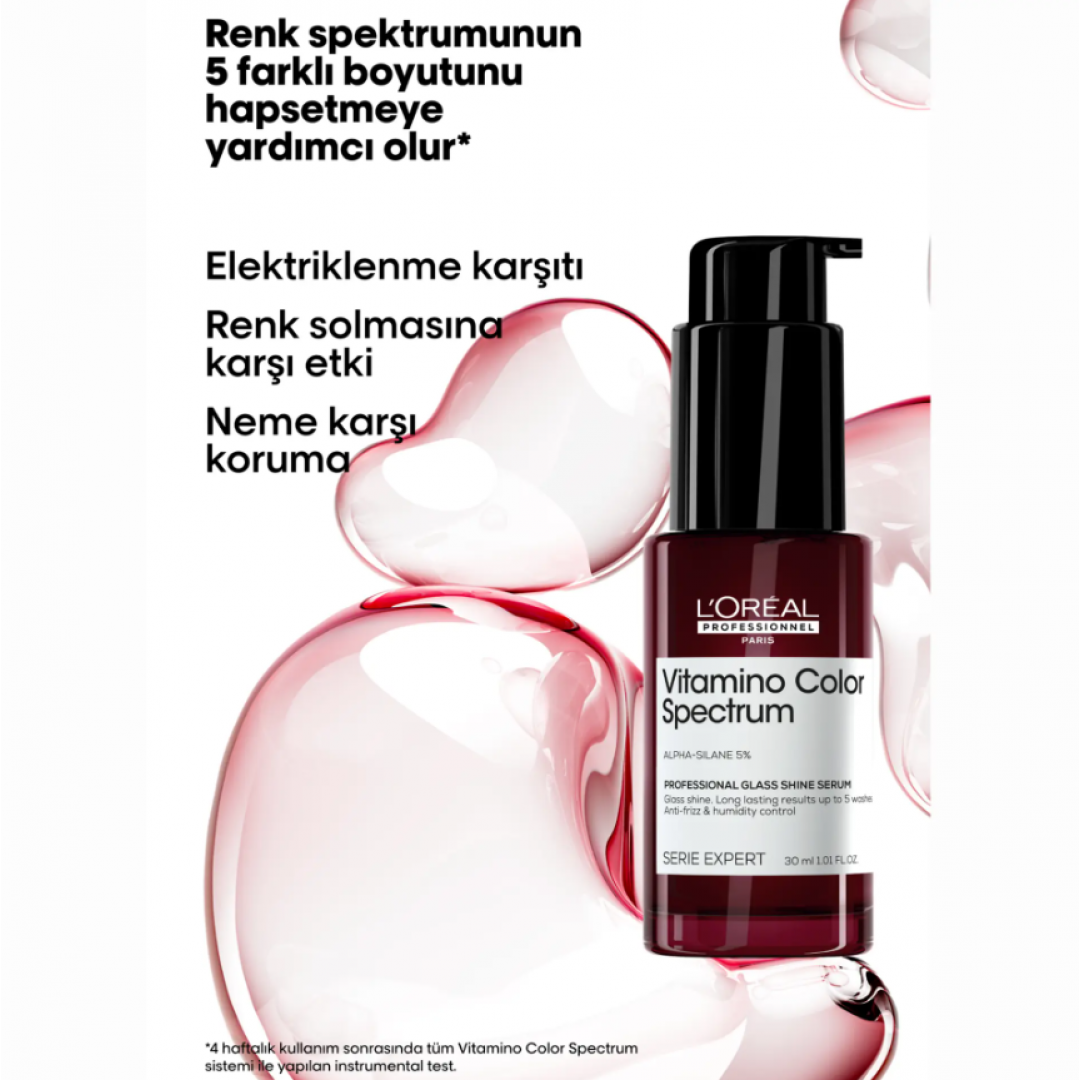 L'Oréal Professionnel Vitamino Color Spectrum Cam Parlaklığı Kazandıran Serum 30 ml L'Oréal Professionnel Vitamino Color Spectrum Cam Parlaklığı Kazandıran Serum 30 ml
