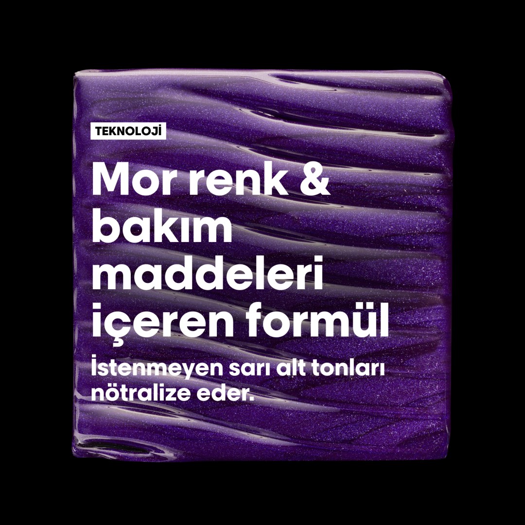 L'Oréal Professionnel Vitamino Color Spectrum Sarı Tonlarını Nötralize Edici Mor Şampuan 300 ml